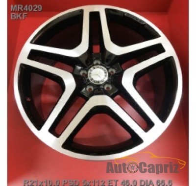 Диски Replica MR4029 BKF R21 W10.0 PCD5x112 ET46 DIA66.6